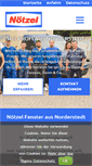 Mobile Screenshot of noetzel-fenster.de